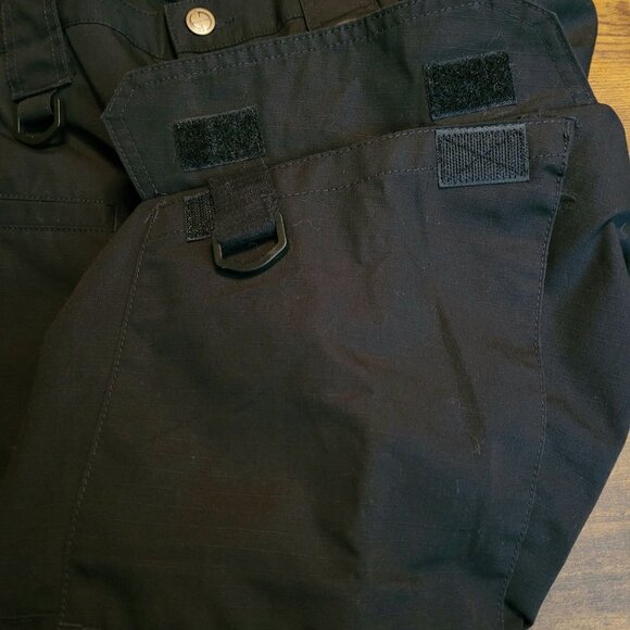 LAPG Tactical Pants Womens 18 L Cargo Mid Rise Rip Stop EMT LEO Military Black - Picture 5 of 13